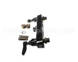 B-1120-LN T&S Brass Workboard Faucet, Deck Mount, 8 Centers,