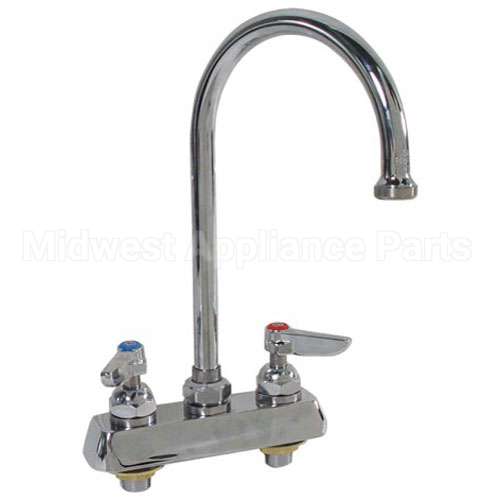 B-1141 Compatible TS Brass Deck Faucet 4"C Sgn T&S
