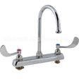B-1142-04 Compatible TS Brass Faucet, 8"Dk, Gsnk, Wrstbldhandle