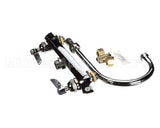 B-1142 T&S Brass Workboard Faucet, Deck Mount, 8 Centers,