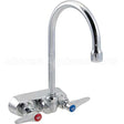 B-1145 Compatible TS Brass Faucet, 4In.splash Mnt/W9