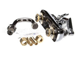 B-1146-01 T&S Brass Workboard Faucet, Wall Mount, 4 Centers,