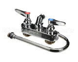 B-1146-02A T&S Brass Workboard Faucet, 4 Wall Mount, 017907-4