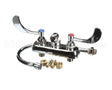 B-1146-04 T&S Brass Workboard Faucet, Wall Mount, 4 Centers,