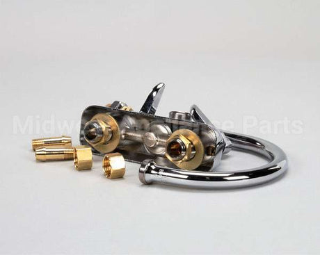 B-1146 T&S Brass Workboard Faucet, 4 Wall Mount, 133X Swi