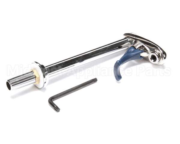 B-1210 T&S Brass Glass Filler, 8 Deck Mount Pedestal, 1/2