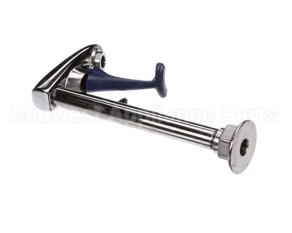 B-1220 T&S Brass Glass Filler, 8 Deck Mount Pedestal, 3/8