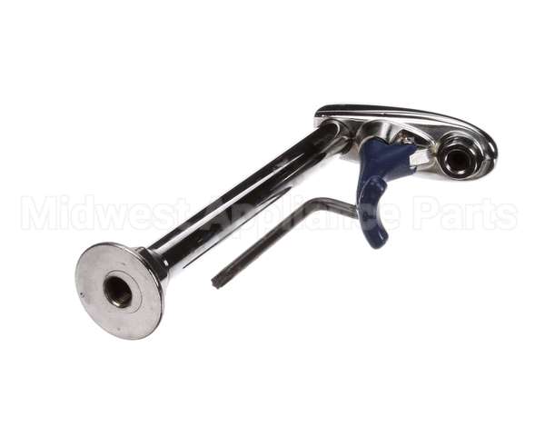 B-1220 T&S Brass Glass Filler, 8 Deck Mount Pedestal, 3/8