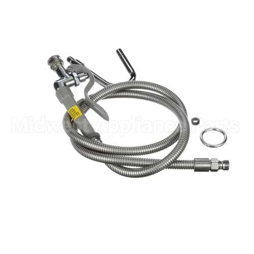 B-1413 T&S Brass Pot & Kettle Filler, Quick-Connect Hook