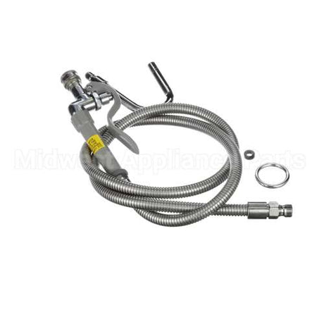 B-1413 T&S Brass Pot & Kettle Filler, Quick-Connect Hook
