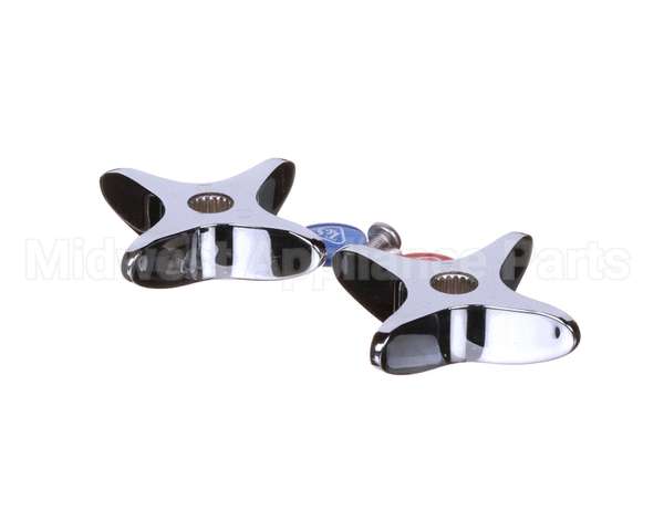 B-19KNS T&S Brass Parts Kit, Four-Arm Kitchen Handle