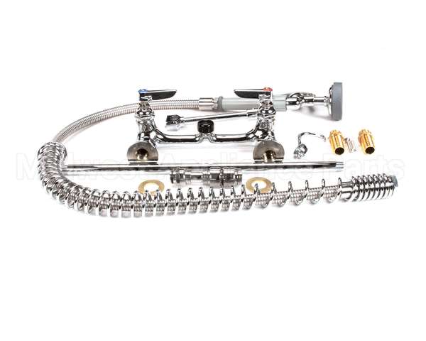 B-2278 T&S Brass Prerinse 8 Wall Mount Base Vacuum Bre