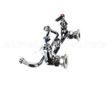 B-2342 T&S Brass Double Pantry Faucet, Wall Mount, 8 Cent