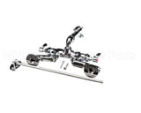 B-2345 T&S Brass Service Sink Faucet, Polished Chrome Fin