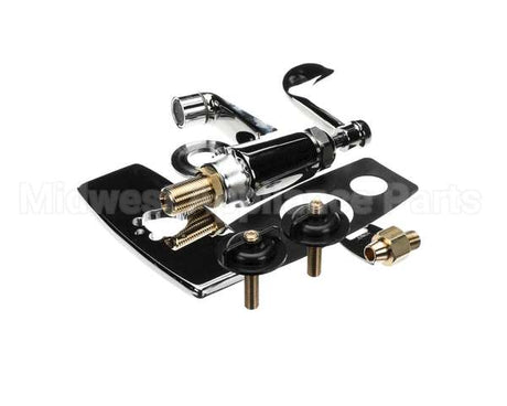 B-2460 T&S Brass Lavatory Faucet: Single Temp, Cerama, De