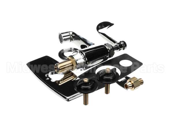 B-2460 T&S Brass Lavatory Faucet: Single Temp, Cerama, De