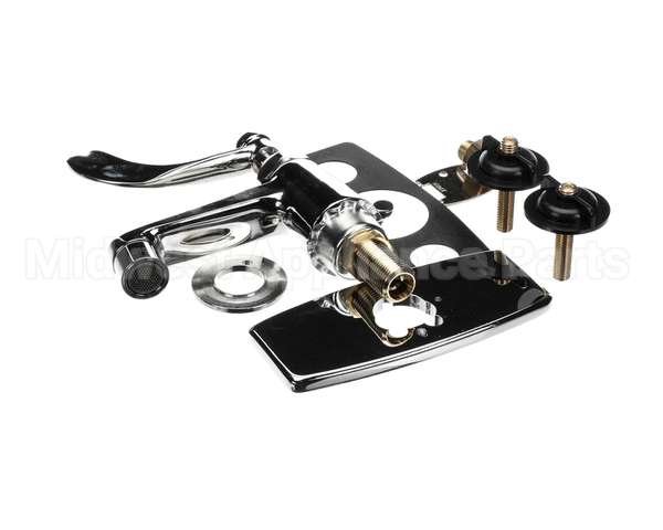 B-2460 T&S Brass Lavatory Faucet: Single Temp, Cerama, De