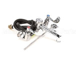 B-2465 T&S Brass Service Sink Faucet, 4 Wrist Handles, Pv