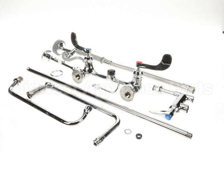 B-2466 T&S Brass Pre-Rinse, Overhead Swivel Arm, Add-On F