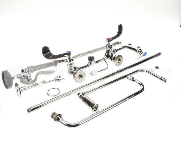 B-2466 T&S Brass Pre-Rinse, Overhead Swivel Arm, Add-On F