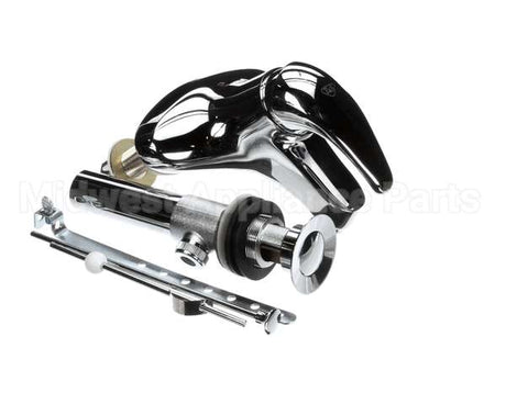 B-2710 T&S Brass Single Lever Faucet, 4 Centerset, 4 Hand