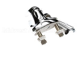 B-2710 T&S Brass Single Lever Faucet, 4 Centerset, 4 Hand