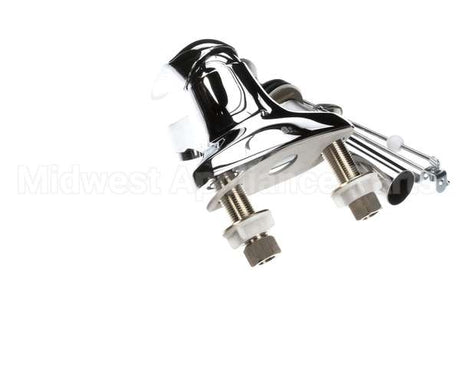 B-2710 T&S Brass Single Lever Faucet, 4 Centerset, 4 Hand