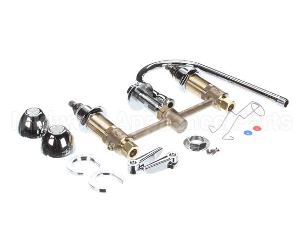 B-2850 T&S Brass Lav Faucet Concealed Bdy 8 Centers Qt