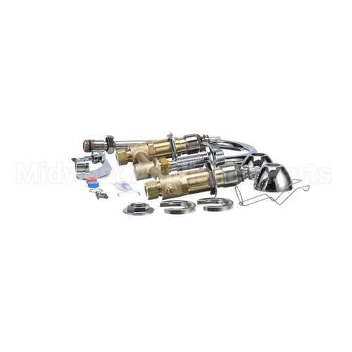 B-2866-05 T&S Brass Medical Faucet, 8 Centers, Swivel/Rigid