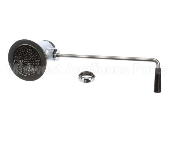 B-3942 T&S Brass Waste Drain Valve, Twist Handle, 3 X 2