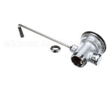 B-3942 T&S Brass Waste Drain Valve, Twist Handle, 3 X 2