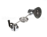 B-3950-SB T&S Brass Waste Drain Valve, Twist Handle, 3-1/2 X