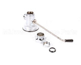 B-3950 T&S Brass Waste Drain Valve, Twist Handle, 3-1/2"