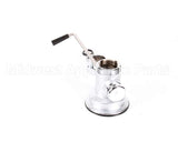 B-3950 T&S Brass Waste Drain Valve, Twist Handle, 3-1/2"