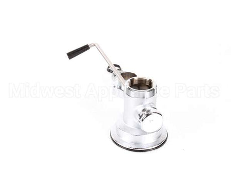 B-3950 T&S Brass Waste Drain Valve, Twist Handle, 3-1/2"