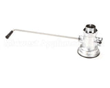 B-3950-XL T&S Brass Waste Drain Valve, Long Twist Handle, 3-