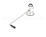 B-3950-XL T&S Brass Waste Drain Valve, Long Twist Handle, 3-