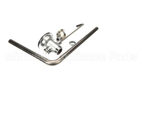 B-3952-01 T&S Brass Waste Twist, 3-1/2 X 2 W/ Overflow