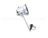 B-3952 T&S Brass Waste Drain Valve, Twist Handle, 3-1/2 X