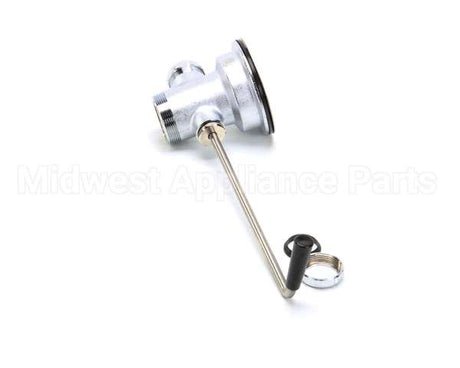 B-3952 T&S Brass Waste Drain Valve, Twist Handle, 3-1/2 X