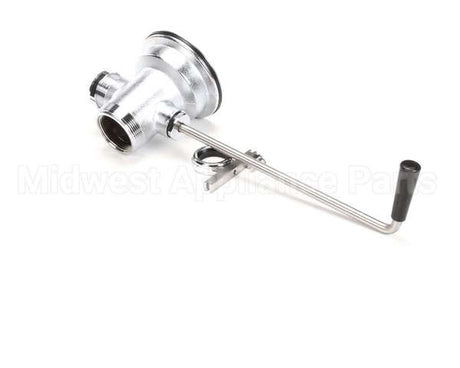 B-3952-VR T&S Brass Waste Drain Valve, Twist Handle, 3-1/2 X