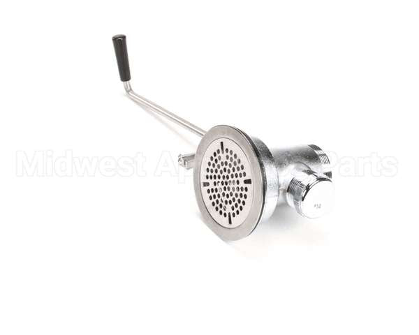 B-3952-VR T&S Brass Waste Drain Valve, Twist Handle, 3-1/2 X