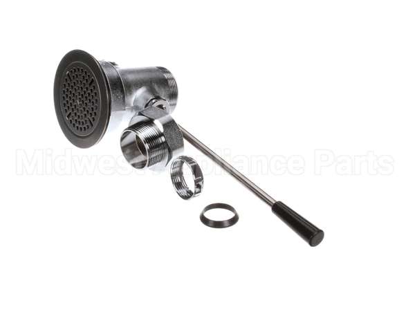 B-3960 T&S Brass Waste Drain Valve, Lever Handle, 3 X 2 &