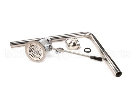 B-3970-01 T&S Brass Waste Lever, 3-1/2 X 2 W/ Overflow, Npt