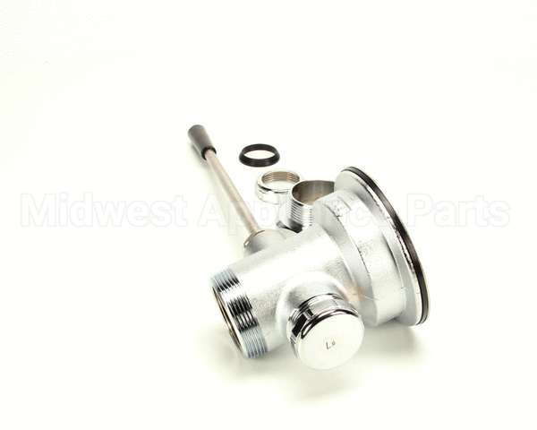 B-3970 T&S Brass Waste Drain Valve, Lever Handle, 3-1/2 X