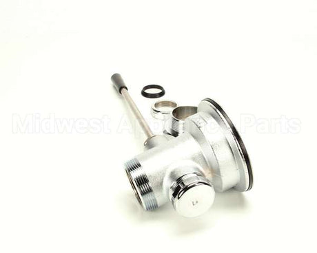 B-3970 T&S Brass Waste Drain Valve, Lever Handle, 3-1/2 X