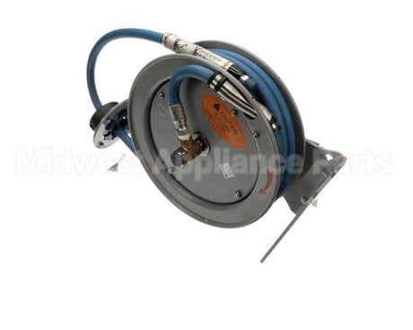 B-7212-05 T&S Brass Hose Reel Open Epoxy Coated 38X15'