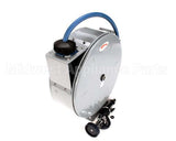 B-7222-C01 T&S Brass Hose Reel, Enclosed, Epoxy Coated Steel,