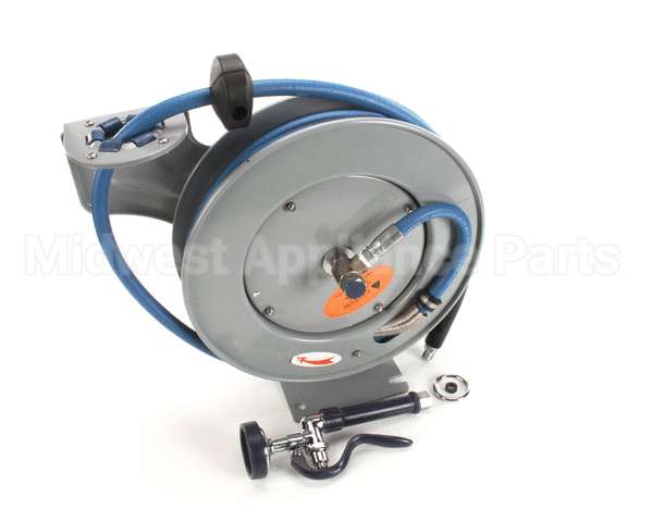 B-7232-01 T&S Brass Hose Reel, Open, Epoxy Coated Steel, 3/8