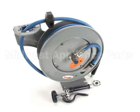 B-7232-01 T&S Brass Hose Reel, Open, Epoxy Coated Steel, 3/8